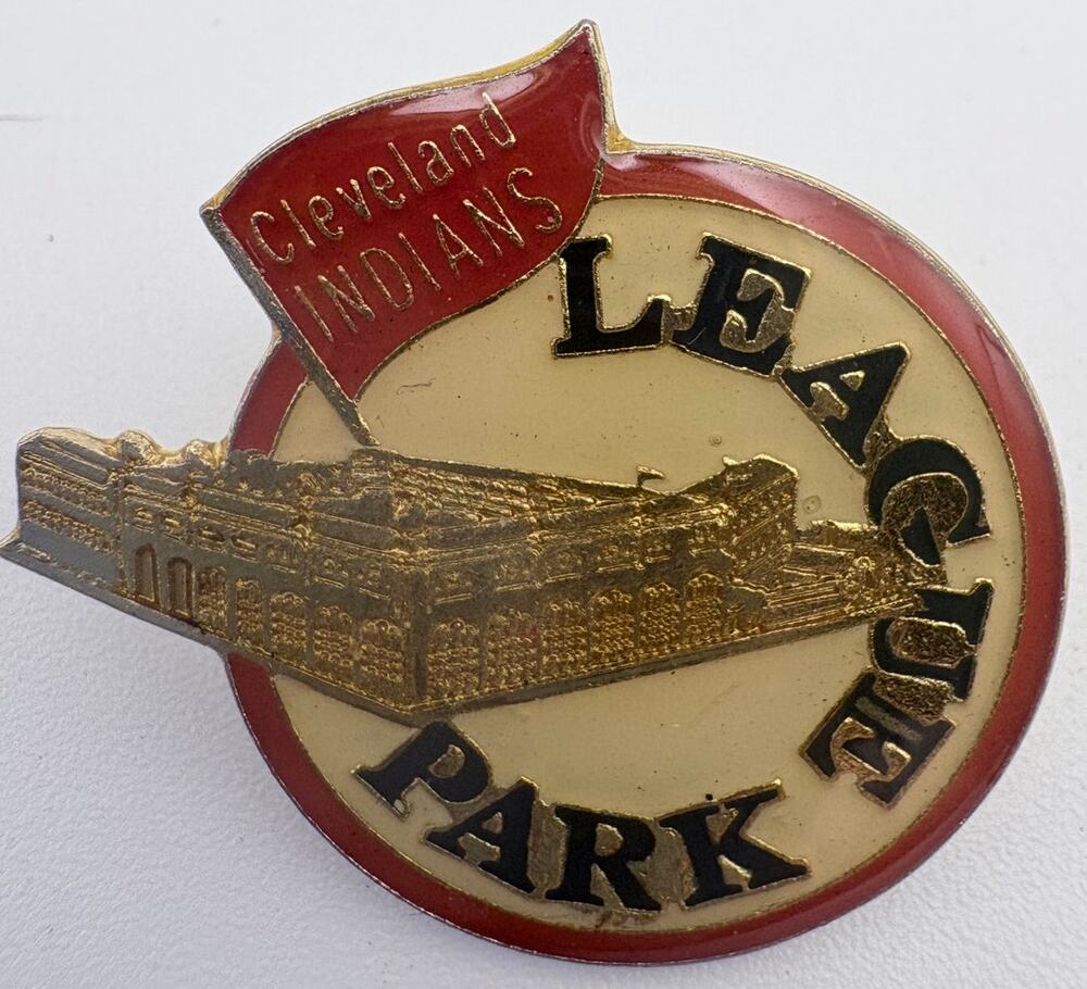 Cleveland Indians League Park Pin-Vintage